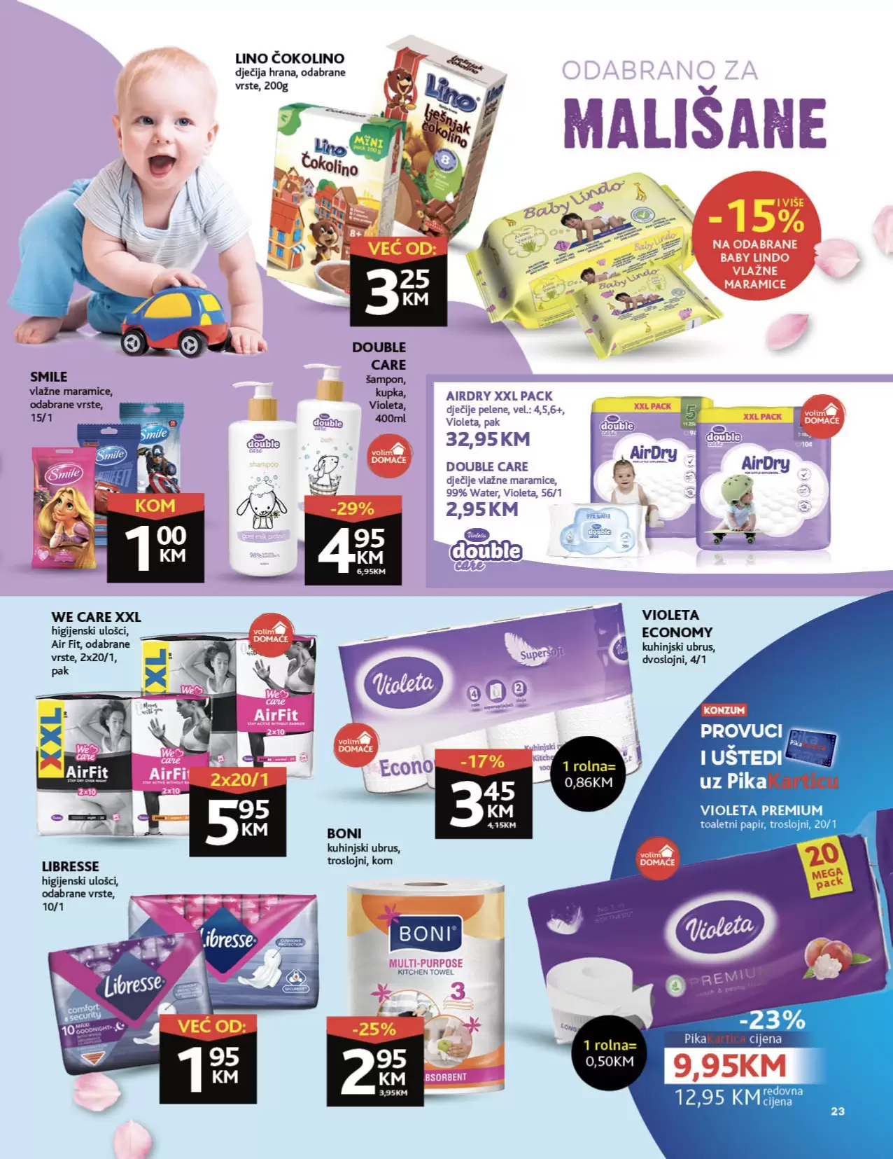 Konzum katalog【ZUMIĆI】septembar 2022 ~ akcija sniženja do 11.9.2022.