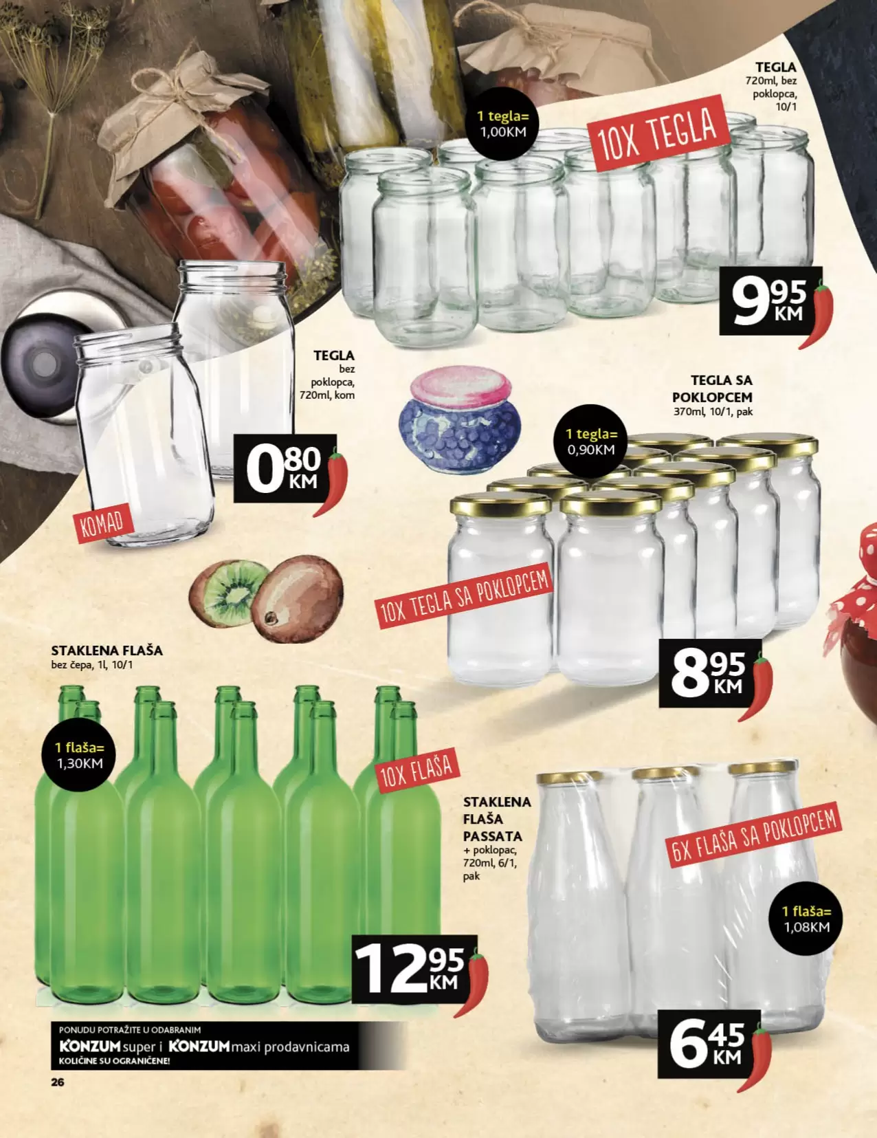 Konzum katalog【ZUMIĆI】septembar 2022 ~ akcija sniženja do 11.9.2022.