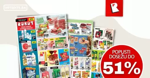 Robot katalog PREHRANA avgust 2022 【SNIŽENJA do 51%】akcija sniženja 15-28.8.2022.