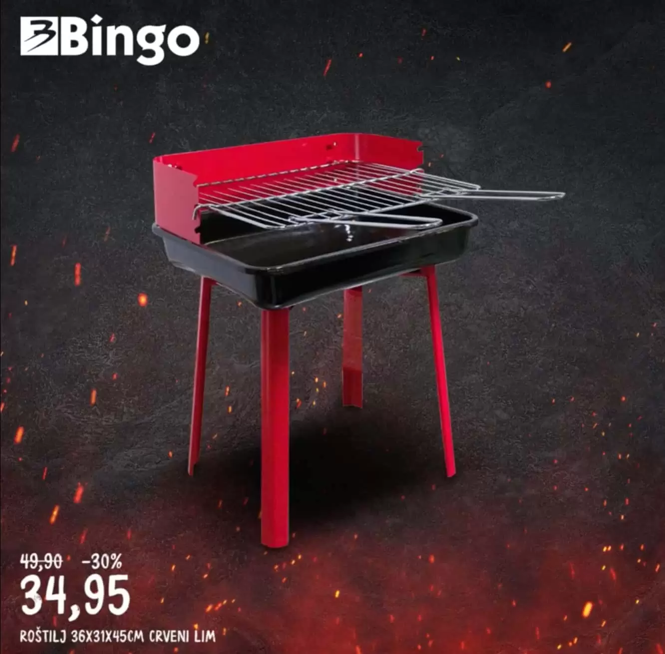 Bingo akcijska ponuda ROŠTILJ avgust 2022~ katalog sniženja do 15.9.2022.