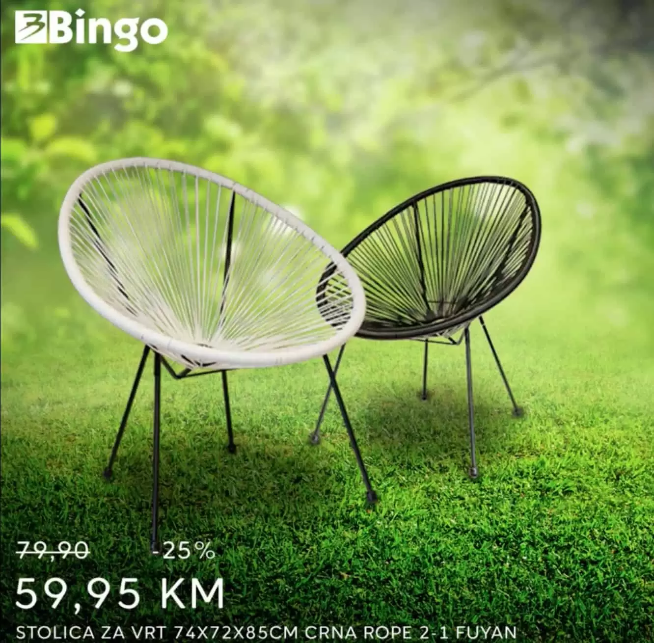 Bingo vrtni namjestaj SNIZENJE katalog avgust/septembar 2022!