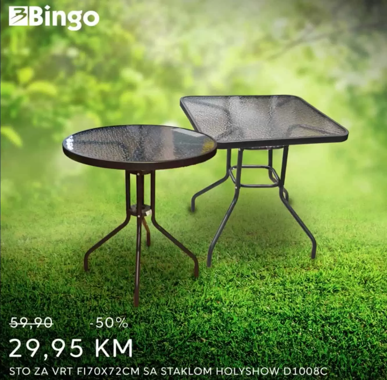 Bingo vrtni namjestaj SNIZENJE katalog avgust/septembar 2022!