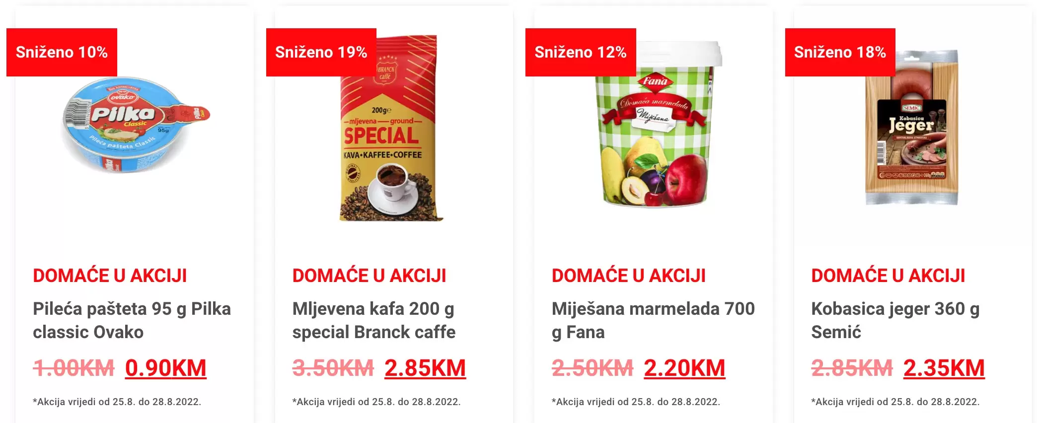 Bingo katalog DOMAĆE U AKCIJI avgust 2022