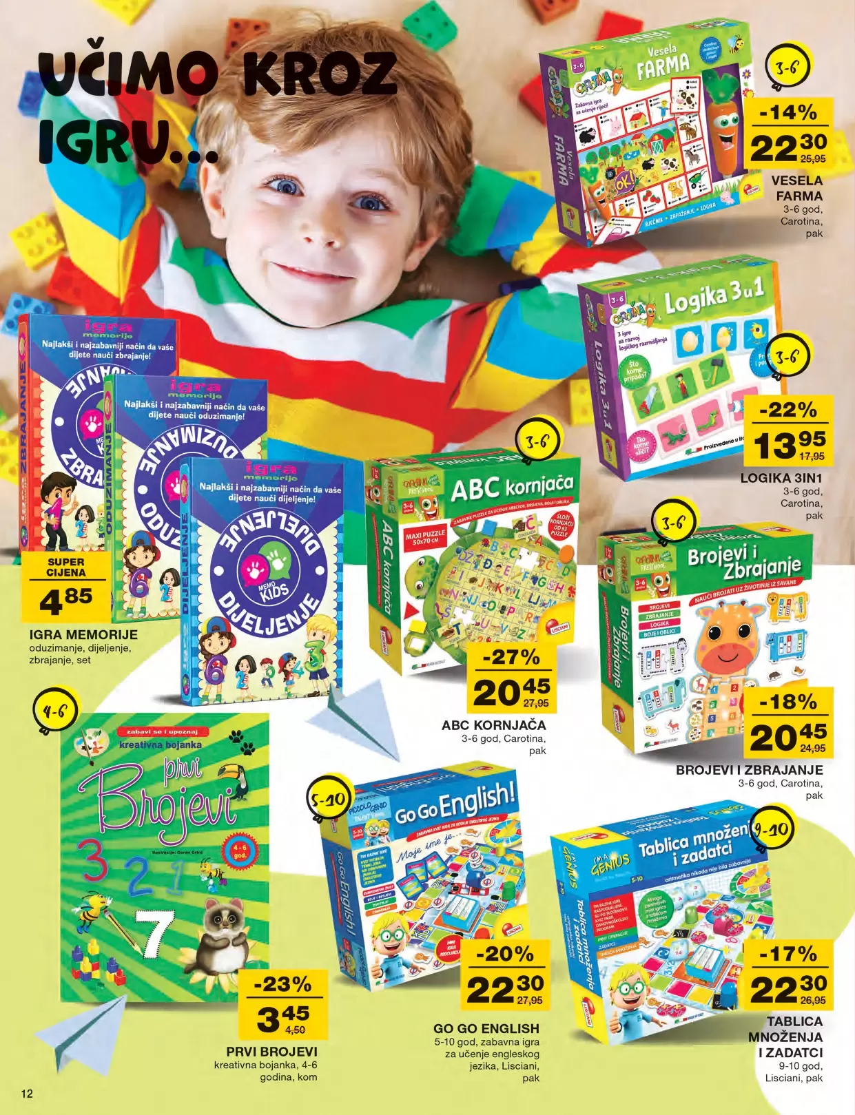 Mercator katalog ŠKOLA avgust/septembar 2022 RUKSACI~ ŠKOLSKI PRIBOR akcija 11.8-18.9.2022.