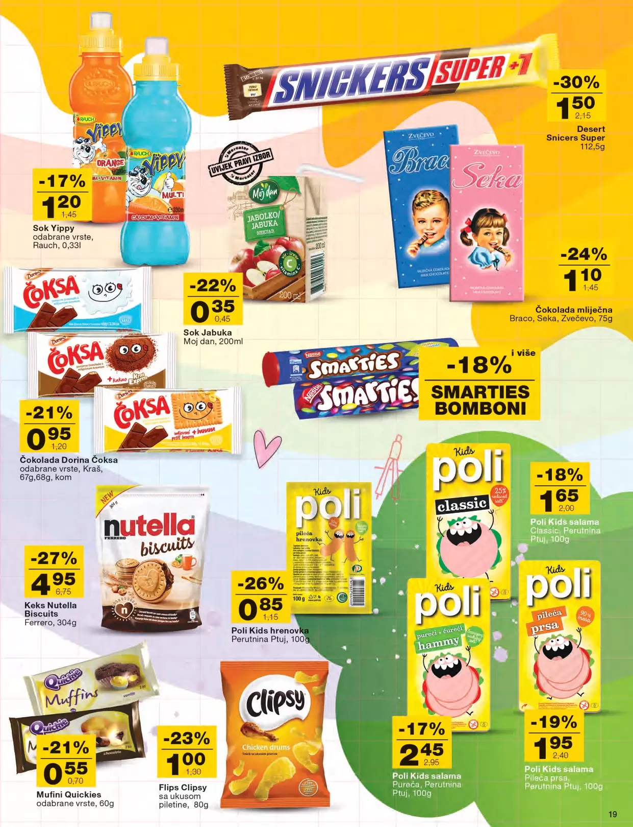 Mercator katalog ŠKOLA avgust/septembar 2022 RUKSACI~ ŠKOLSKI PRIBOR akcija 11.8-18.9.2022.