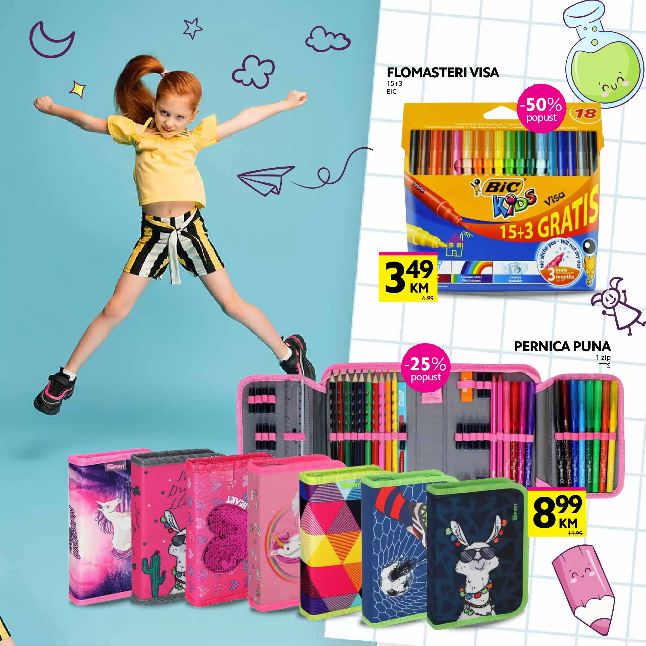 Tropic katalog ŠKOLA avgust/septembar 2022 ➤ ŠKOLSKI PRIBOR, RUKSAK, SVESKE ➤ SUPER CIJENE!