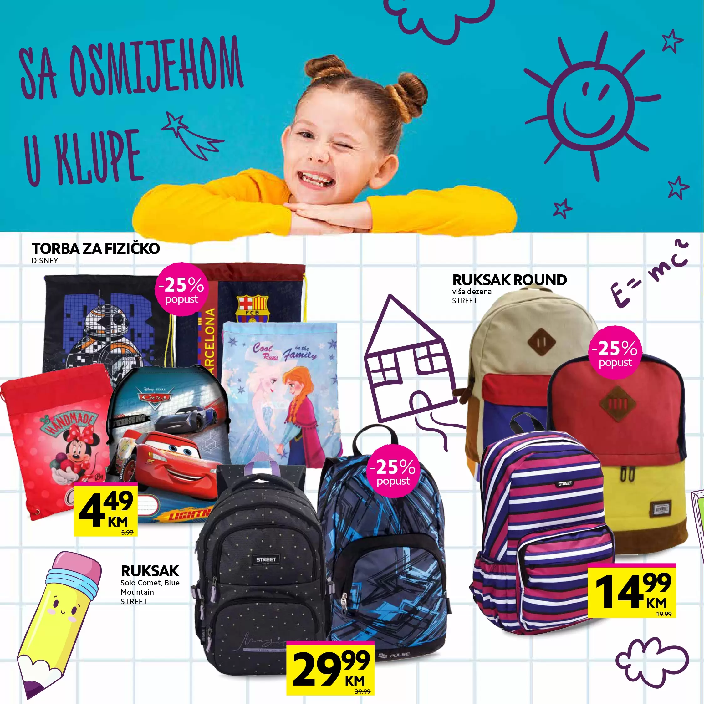 Tropic katalog ŠKOLA avgust/septembar 2022 ➤ ŠKOLSKI PRIBOR, RUKSAK, SVESKE ➤ SUPER CIJENE!