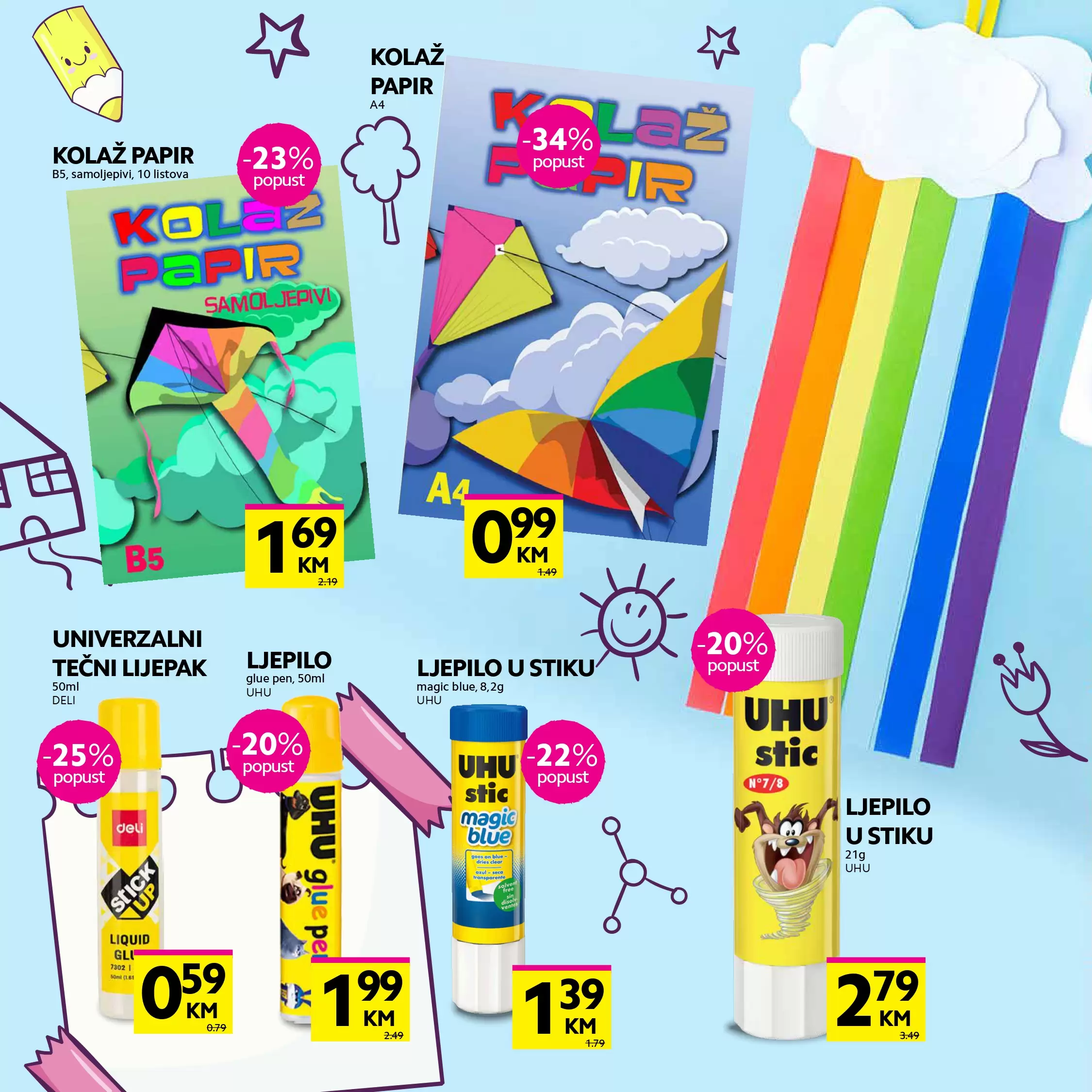 Tropic katalog ŠKOLA avgust/septembar 2022 ➤ ŠKOLSKI PRIBOR, RUKSAK, SVESKE ➤ SUPER CIJENE!