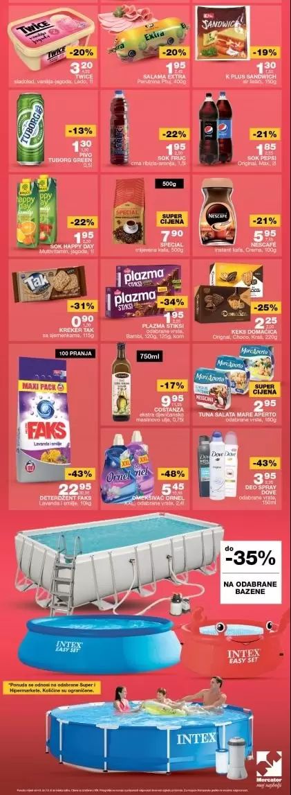 MERCATOR super vikend avgust 2022 katalog snizenja 4-7.8.2022.