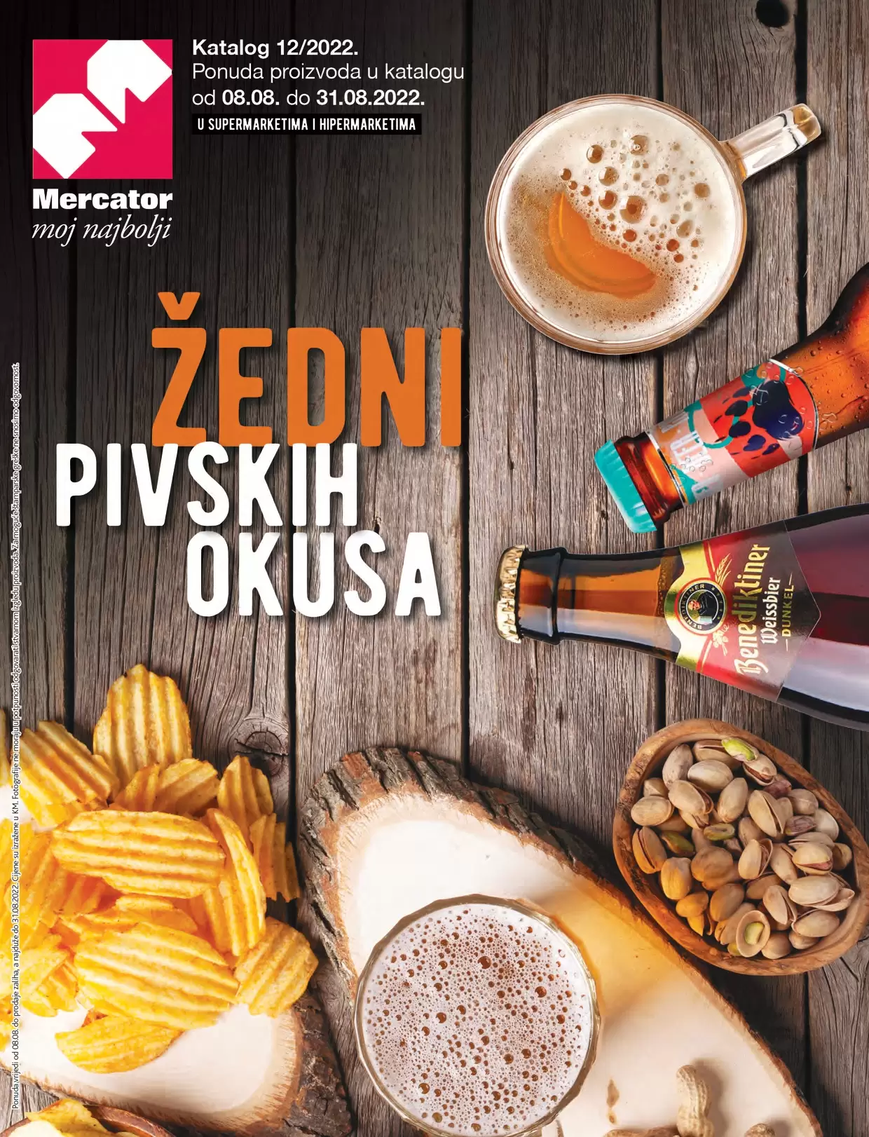Novi Mercator katalog avgust 2022! Katalog PIVA 8-31.8.2022.