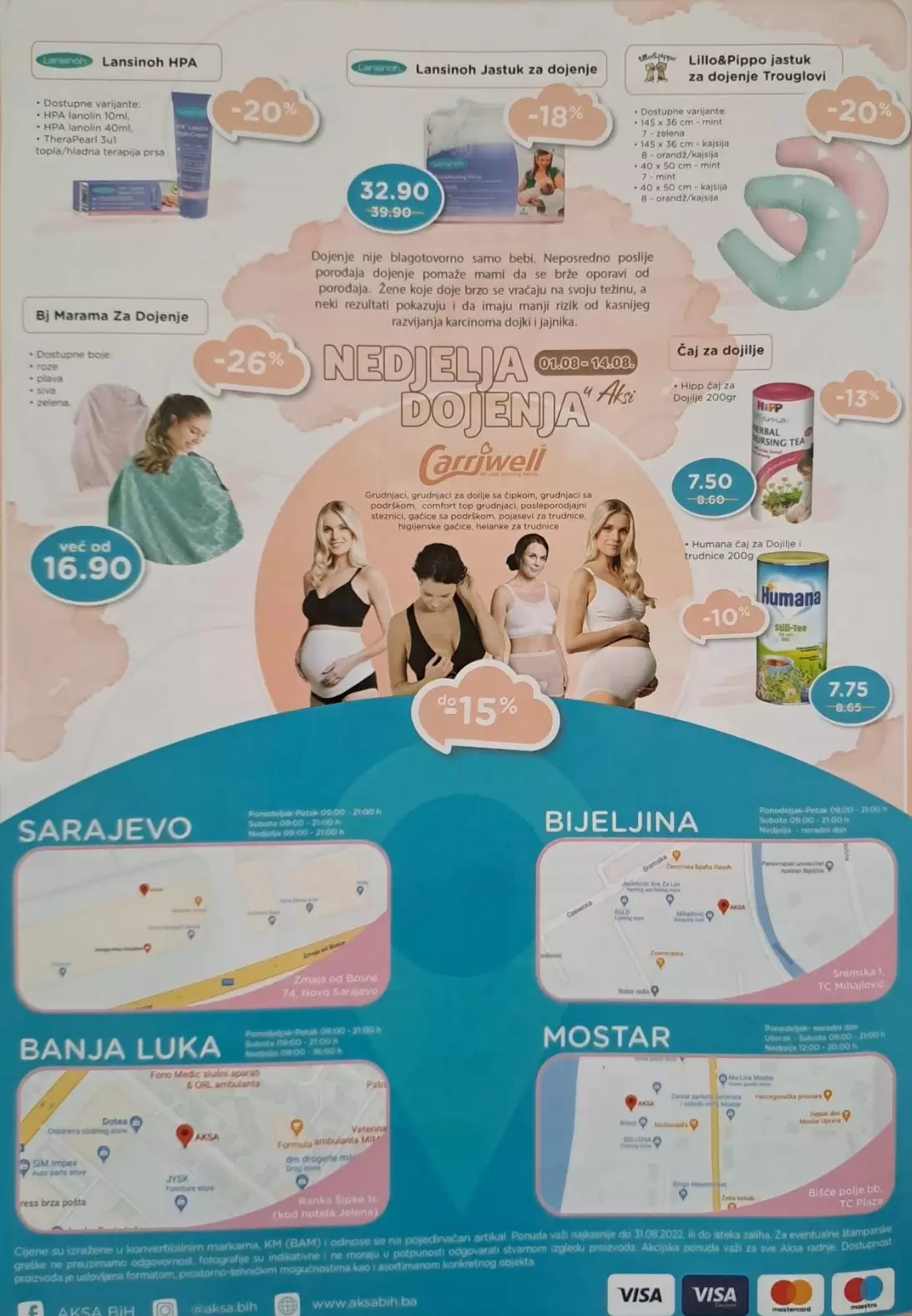 aksa akcijski katalog avgust 2022