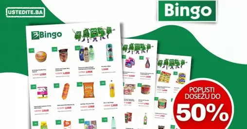 BINGO super ponuda avgust 2022! Ne propustite SNIZENJA i do 50%!