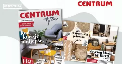 Centrum Home & Centrum dekor katalog SVE ZA DOM avgust 2022! Centrum akcija snizenja do 29.8.2022.Centrum Home & Centrum dekor katalog SVE ZA DOM avgust 2022! Centrum akcija snizenja do 29.8.2022.