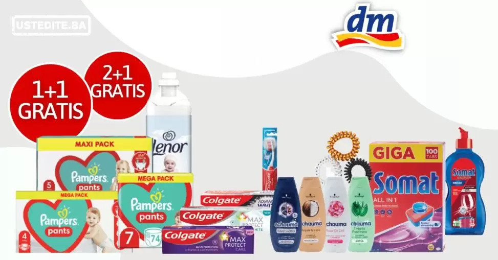 dm GRATIS uz kupovinu avgust 2022 ~ dm super akcija 17-30.8.2022.