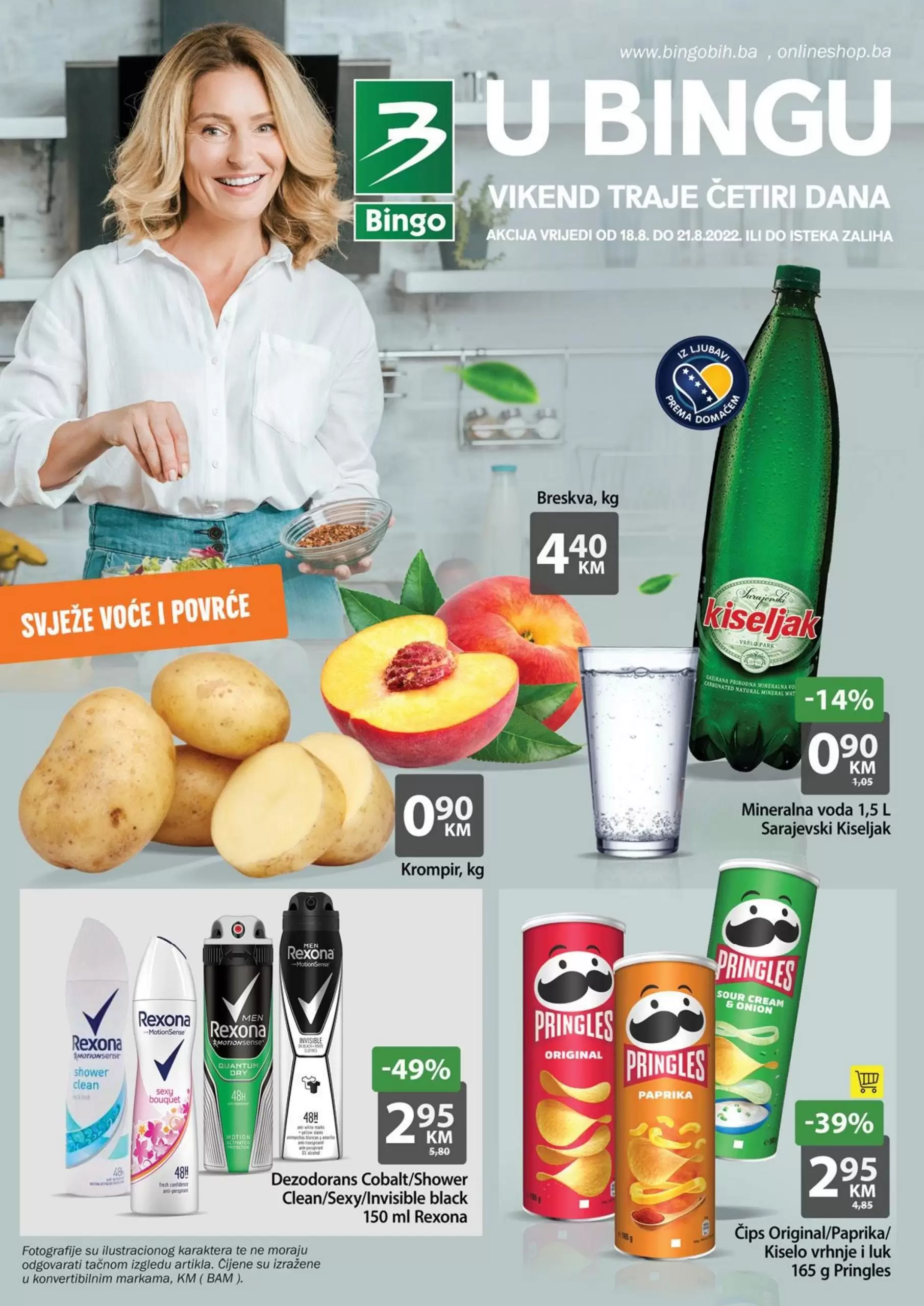 BINGO vikend akcija avgust 2022 💰 katalog sniženja 18-21.8.2022.