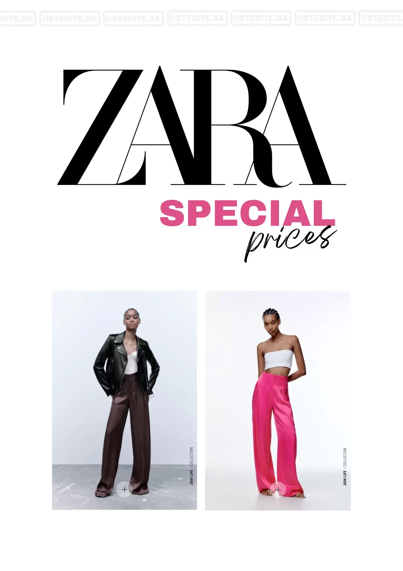 Zara SNIŽENJE do 50% na odabrani asortiman!