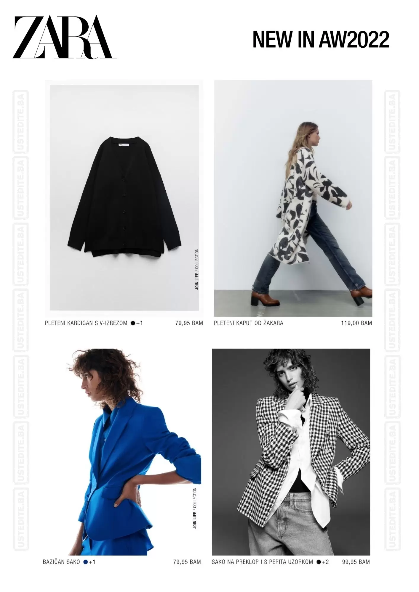 Zara BiH NOVO - Zara katalog septembar 2022