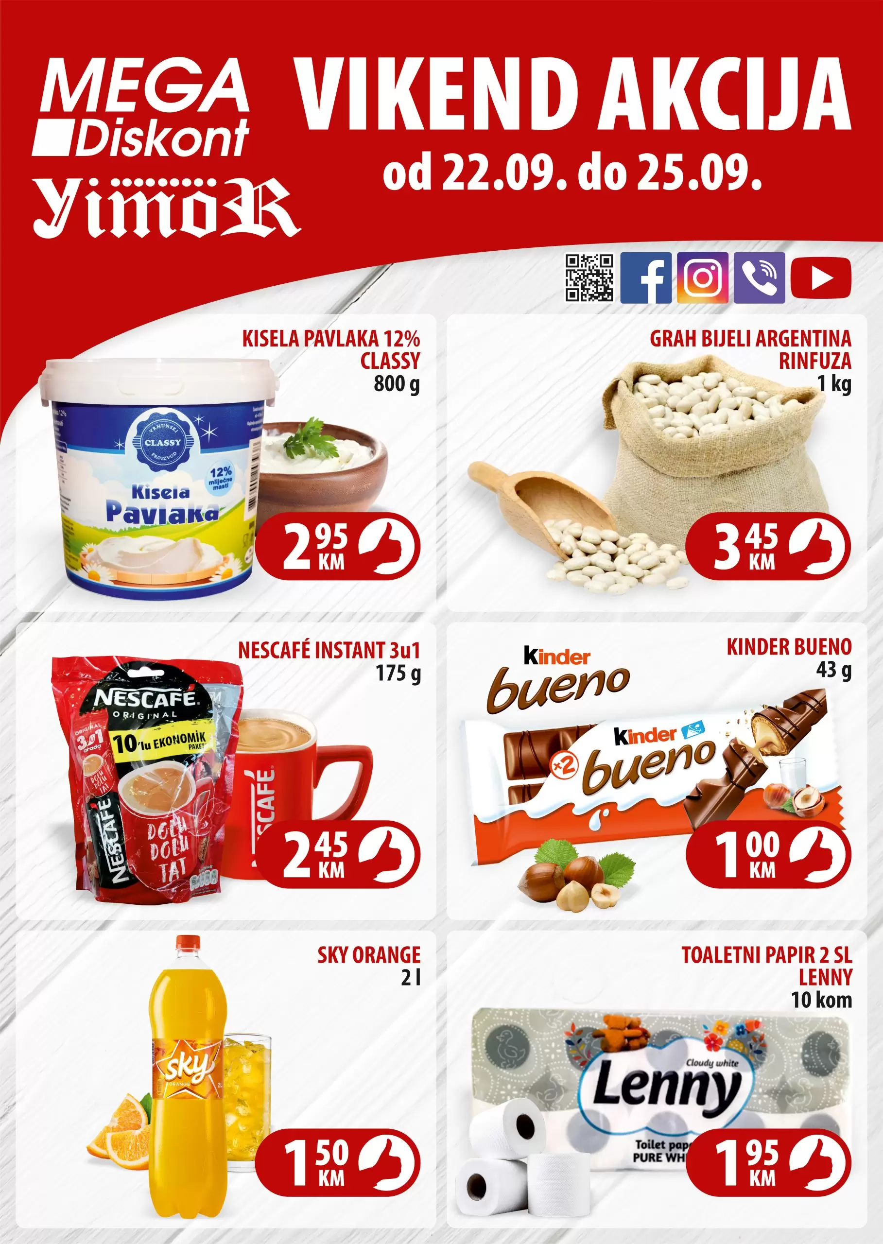 Mega Diskont vikend akcija 22-25.9.2022.