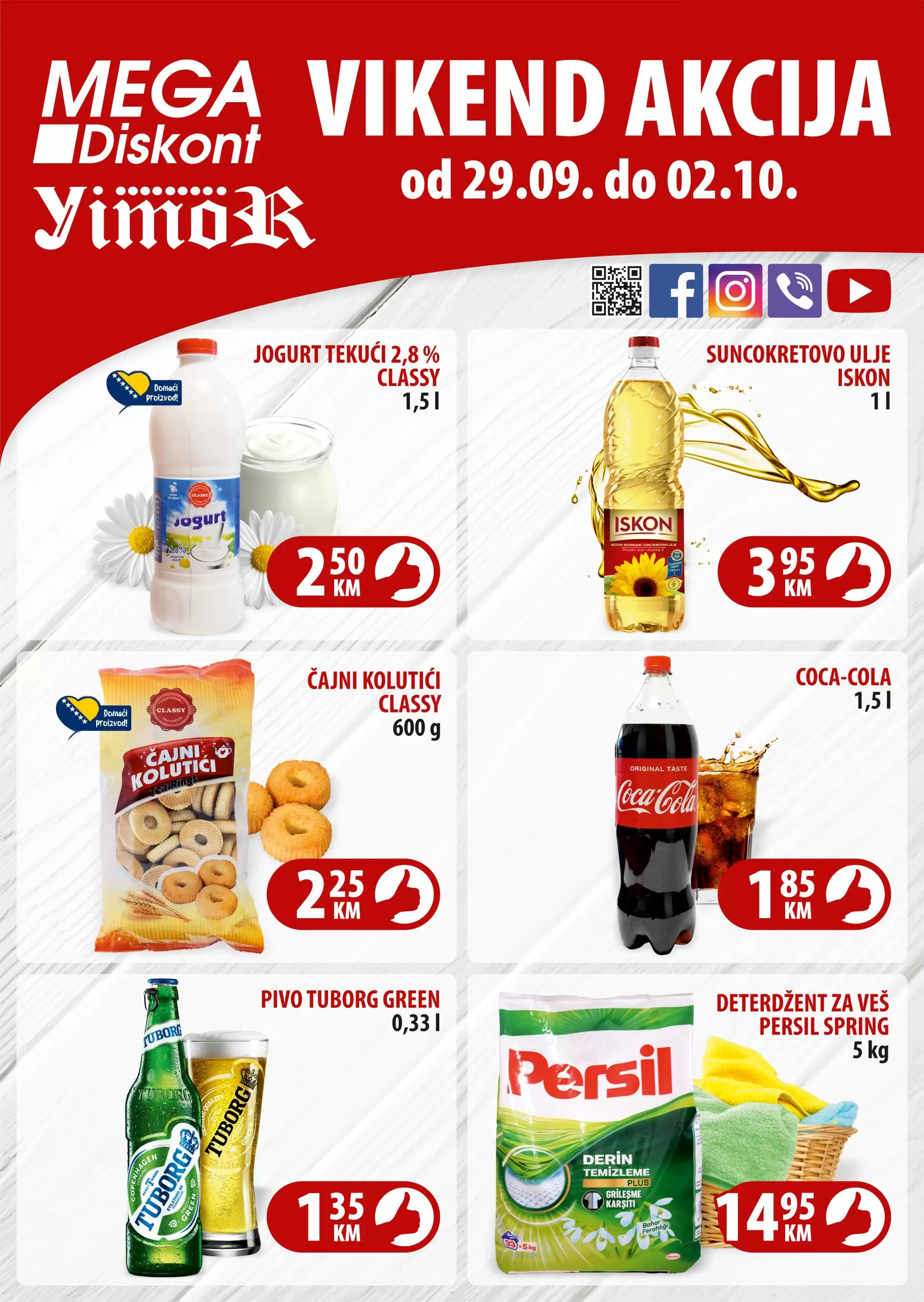 Mega Diskont vikend akcija 29.9-2.10.2022.