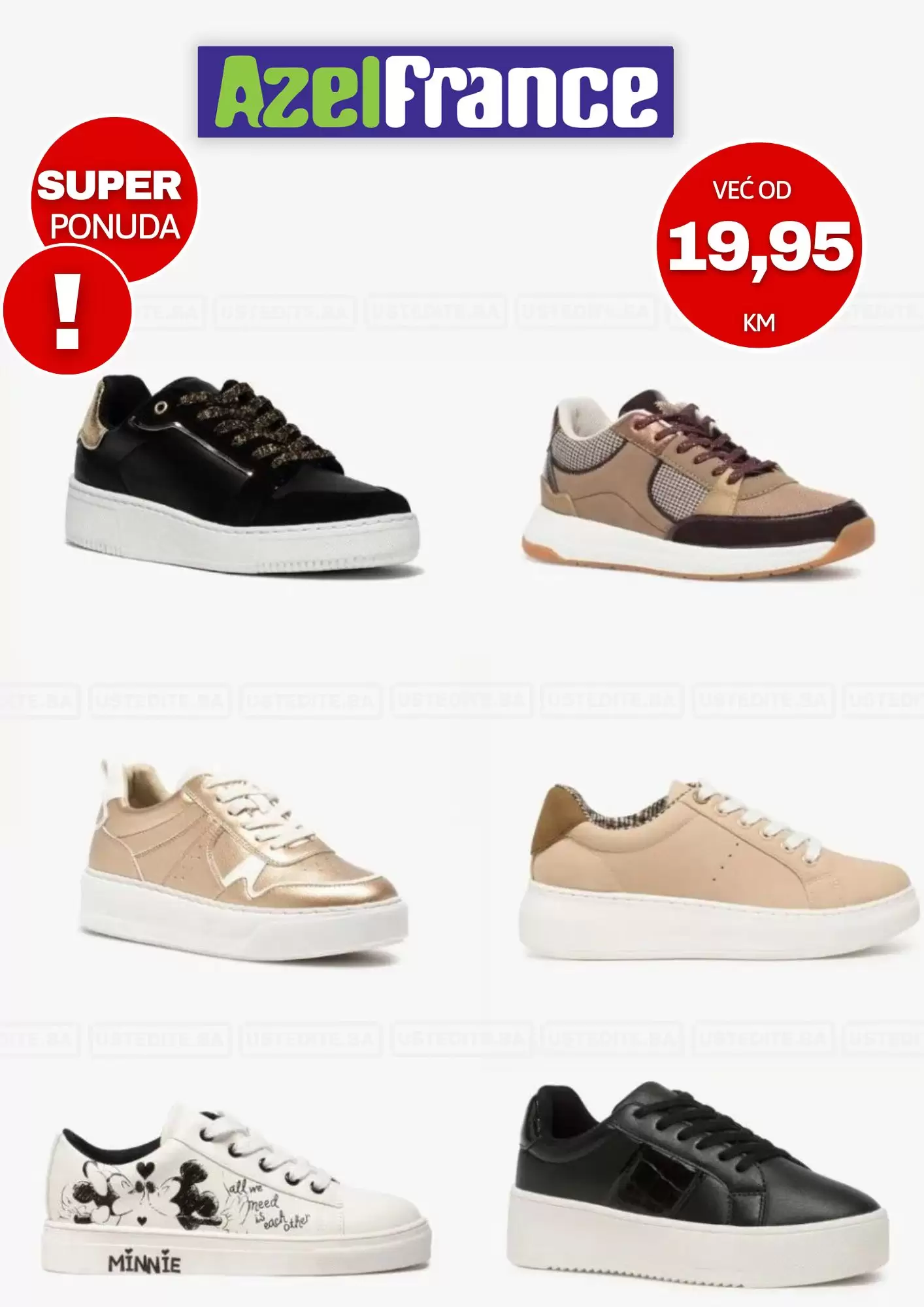 Azel France ŽENSKE PATIKE HIT cijena
