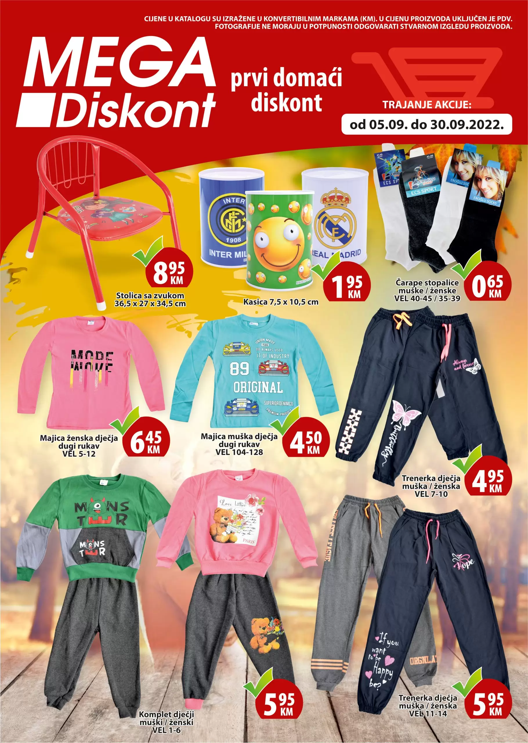Mega Diskont POSEBNA PONUDA - akcija sniženja 5-30.9.2022.
