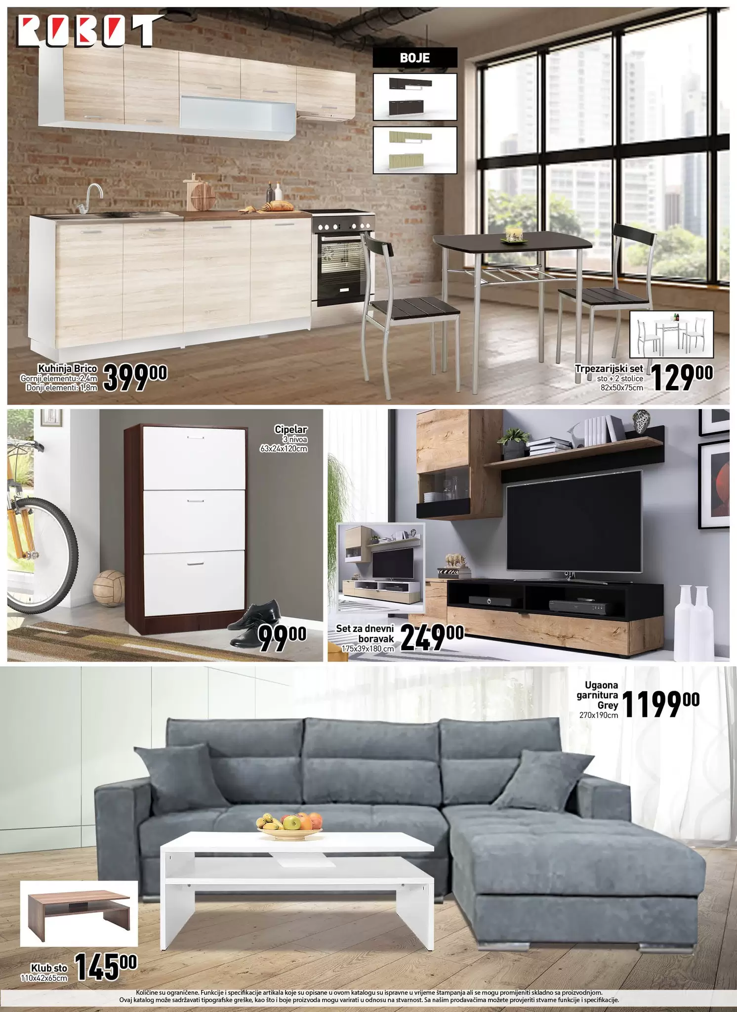 Robot katalog - PREHRANA- NAMJEŠTAJ - ODJEĆA - Akcija sniženja 2-18.9.2022. Robot katalog - PREHRANA- NAMJEŠTAJ - ODJEĆA - Akcija sniženja 2-18.9.2022.