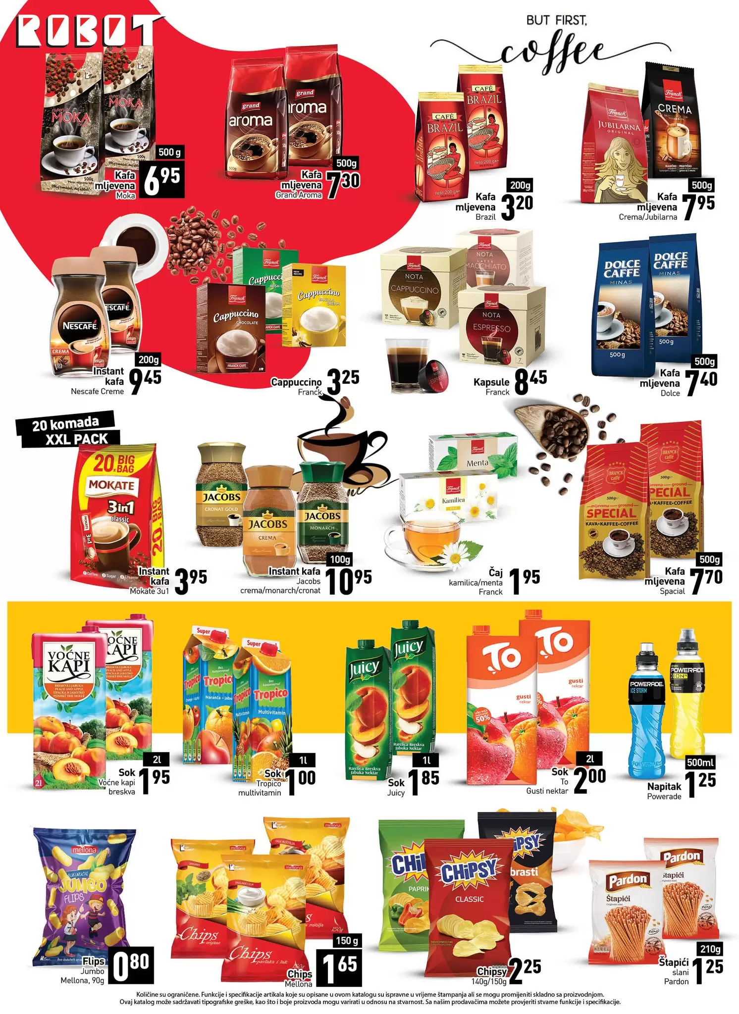 Robot katalog - PREHRANA- NAMJEŠTAJ - ODJEĆA - Akcija sniženja 2-18.9.2022.