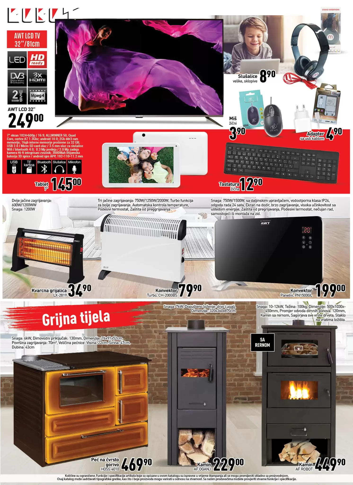 Robot katalog - PREHRANA- NAMJEŠTAJ - ODJEĆA - Akcija sniženja 2-18.9.2022.