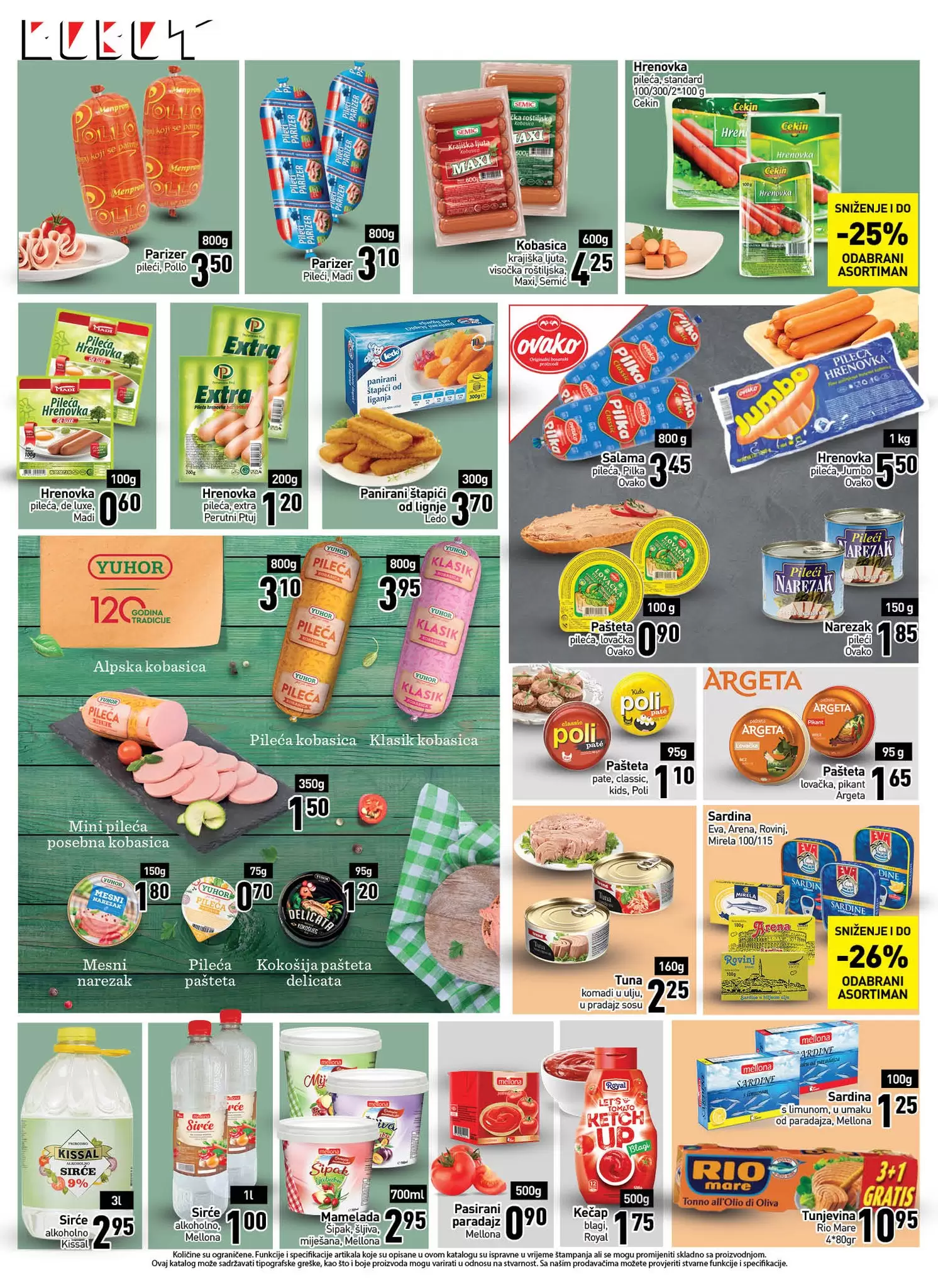 Robot katalog - PREHRANA- NAMJEŠTAJ - ODJEĆA - Akcija sniženja 2-18.9.2022.