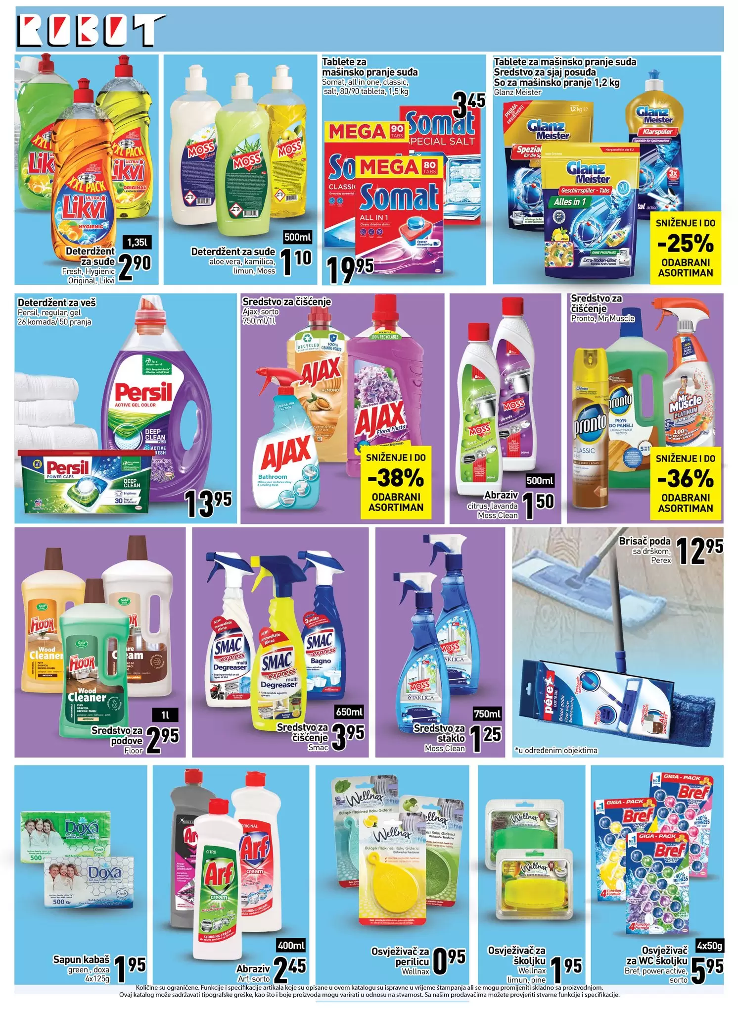 Robot katalog - PREHRANA- NAMJEŠTAJ - ODJEĆA - Akcija sniženja 2-18.9.2022. Robot katalog - PREHRANA- NAMJEŠTAJ - ODJEĆA - Akcija sniženja 2-18.9.2022.