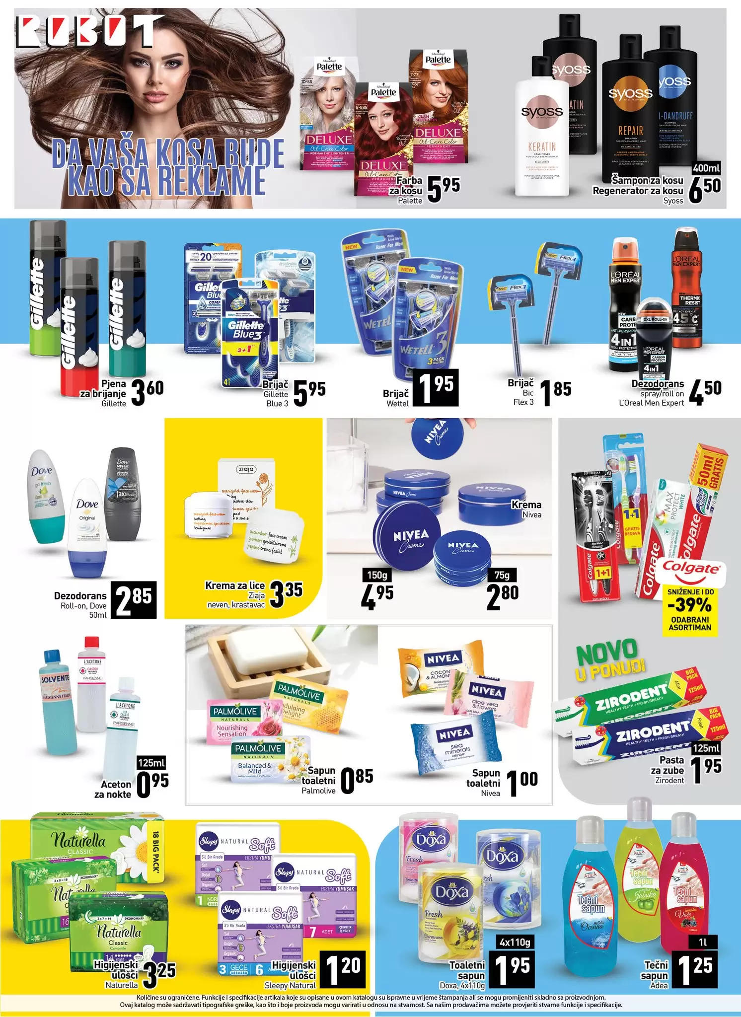 Robot katalog - PREHRANA- NAMJEŠTAJ - ODJEĆA - Akcija sniženja 2-18.9.2022.