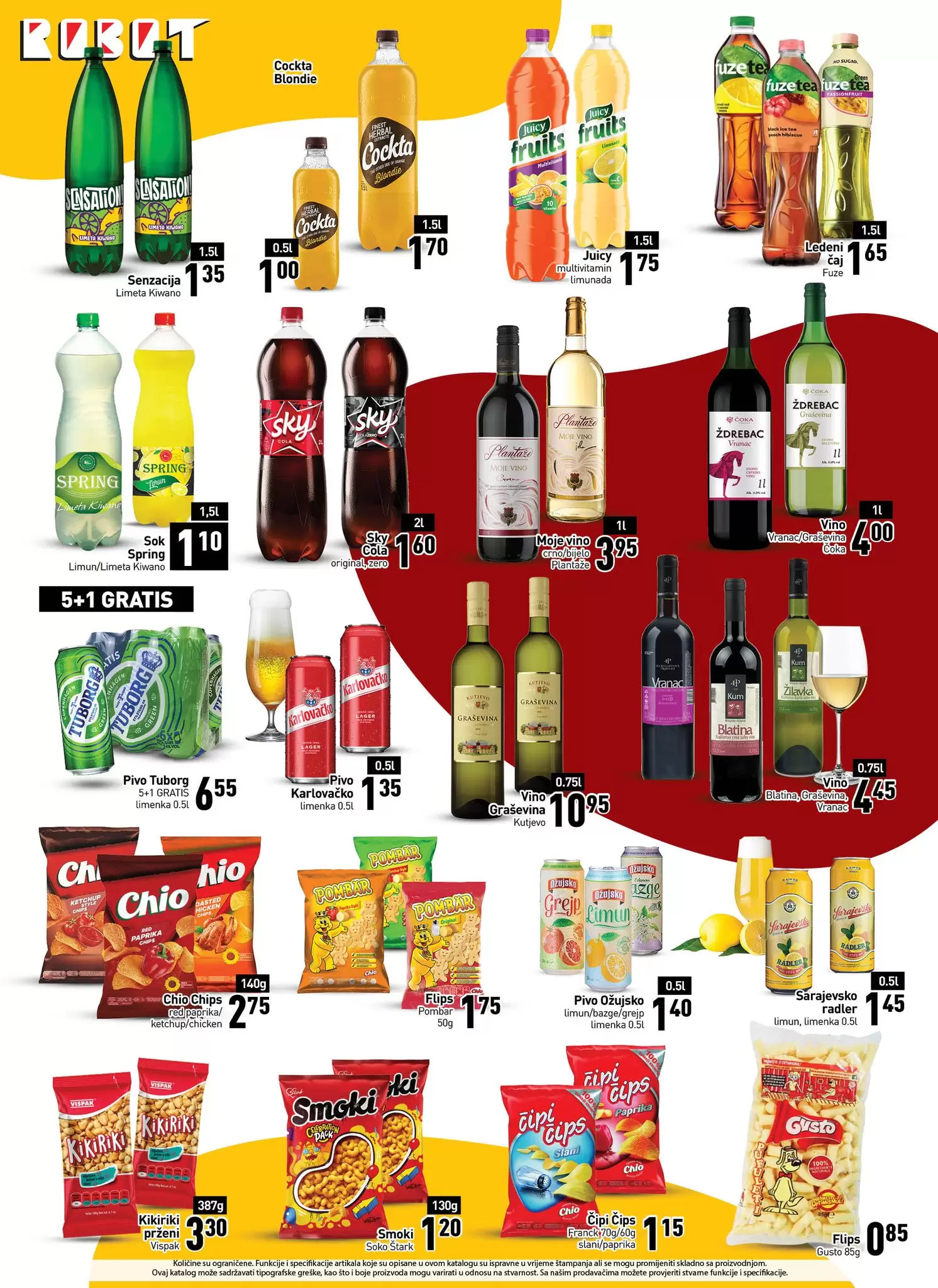 Robot katalog - PREHRANA- NAMJEŠTAJ - ODJEĆA - Akcija sniženja 2-18.9.2022.