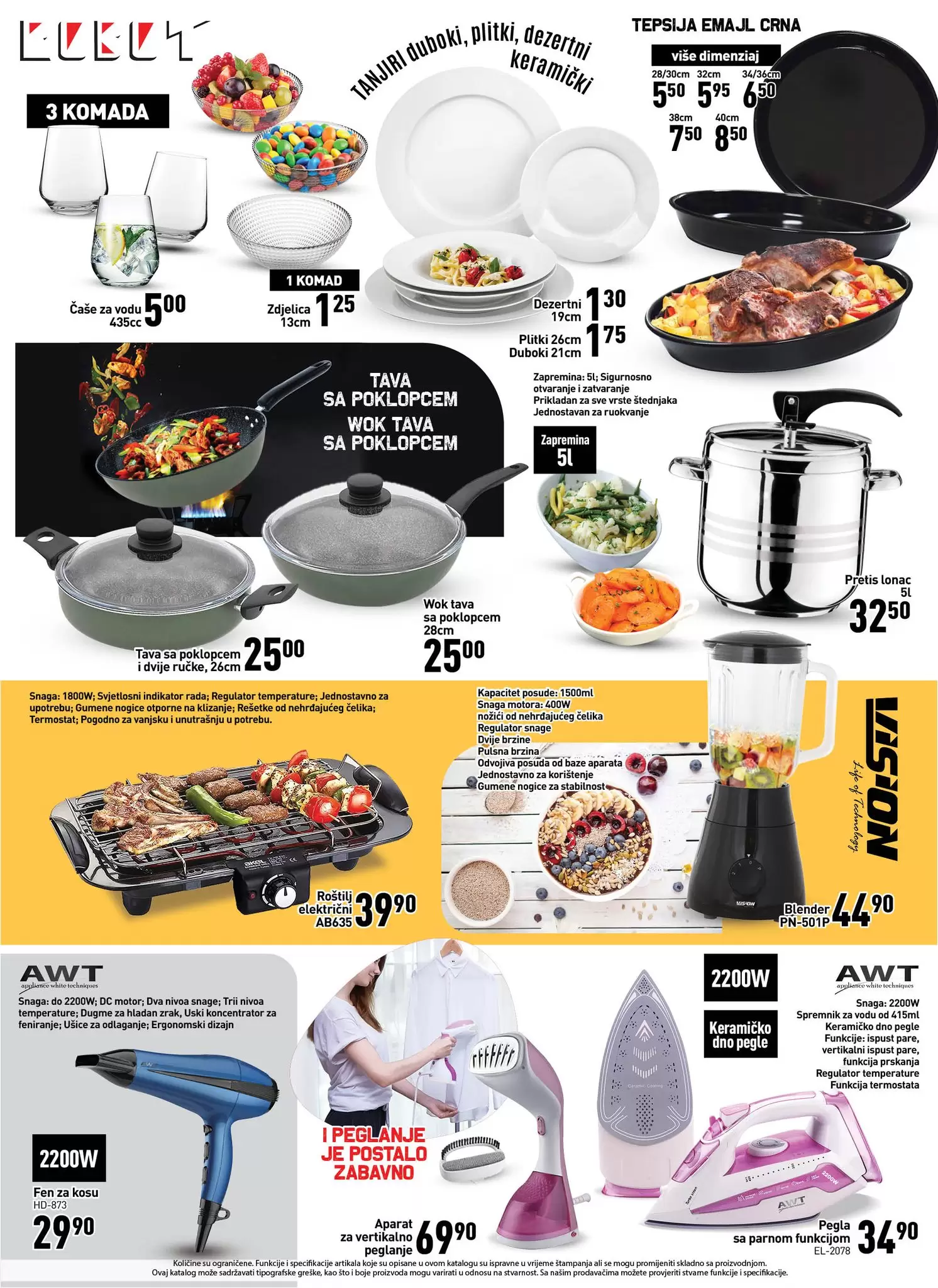 Robot katalog - PREHRANA- NAMJEŠTAJ - ODJEĆA - Akcija sniženja 2-18.9.2022.