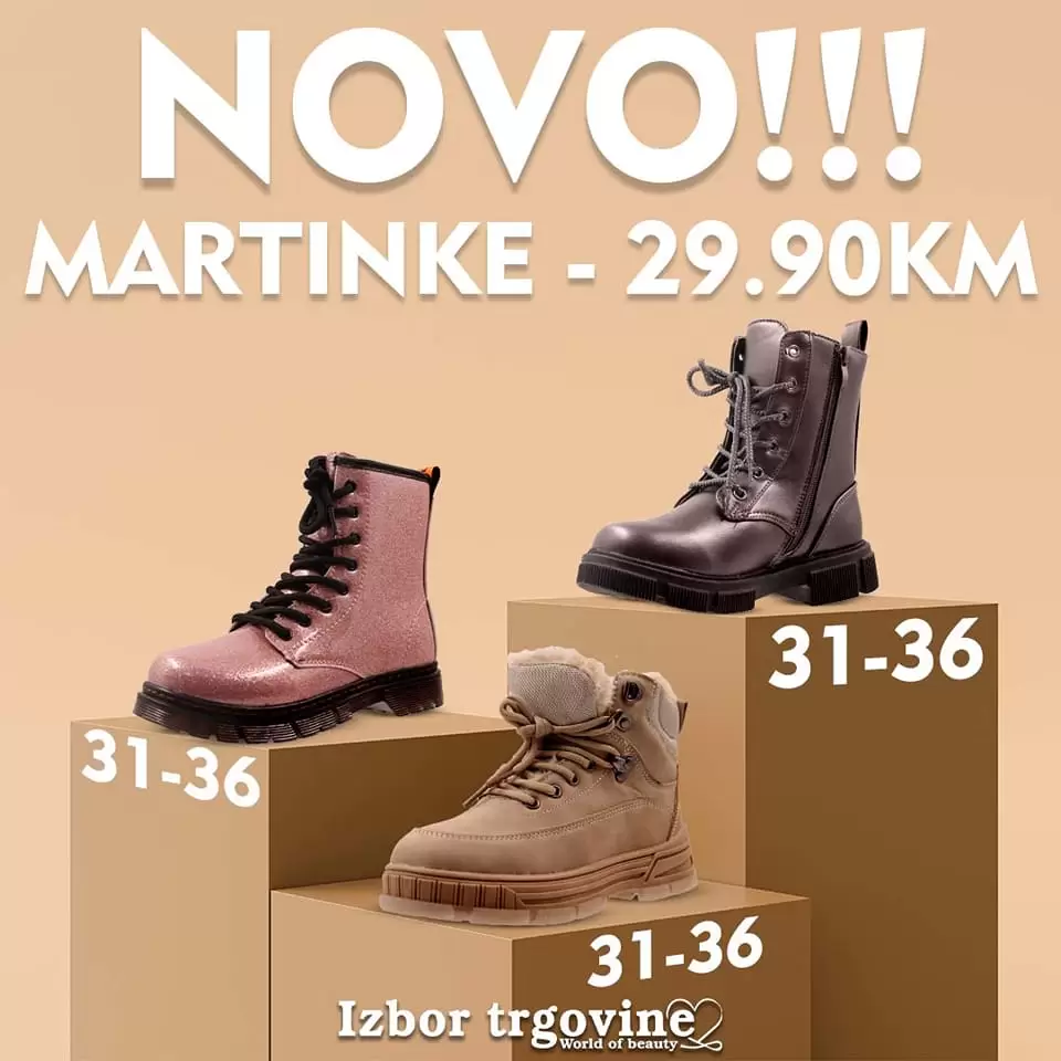 NOVO Izbor trgovine - MARTINKE HIT cijena! 