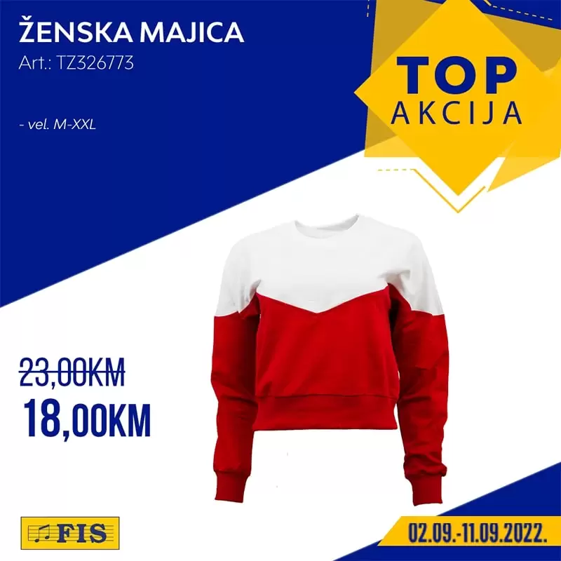 Fis TOP akcija - TOP artikli - septembar 2022 - Katalog sniženja 2-11.9.2022.