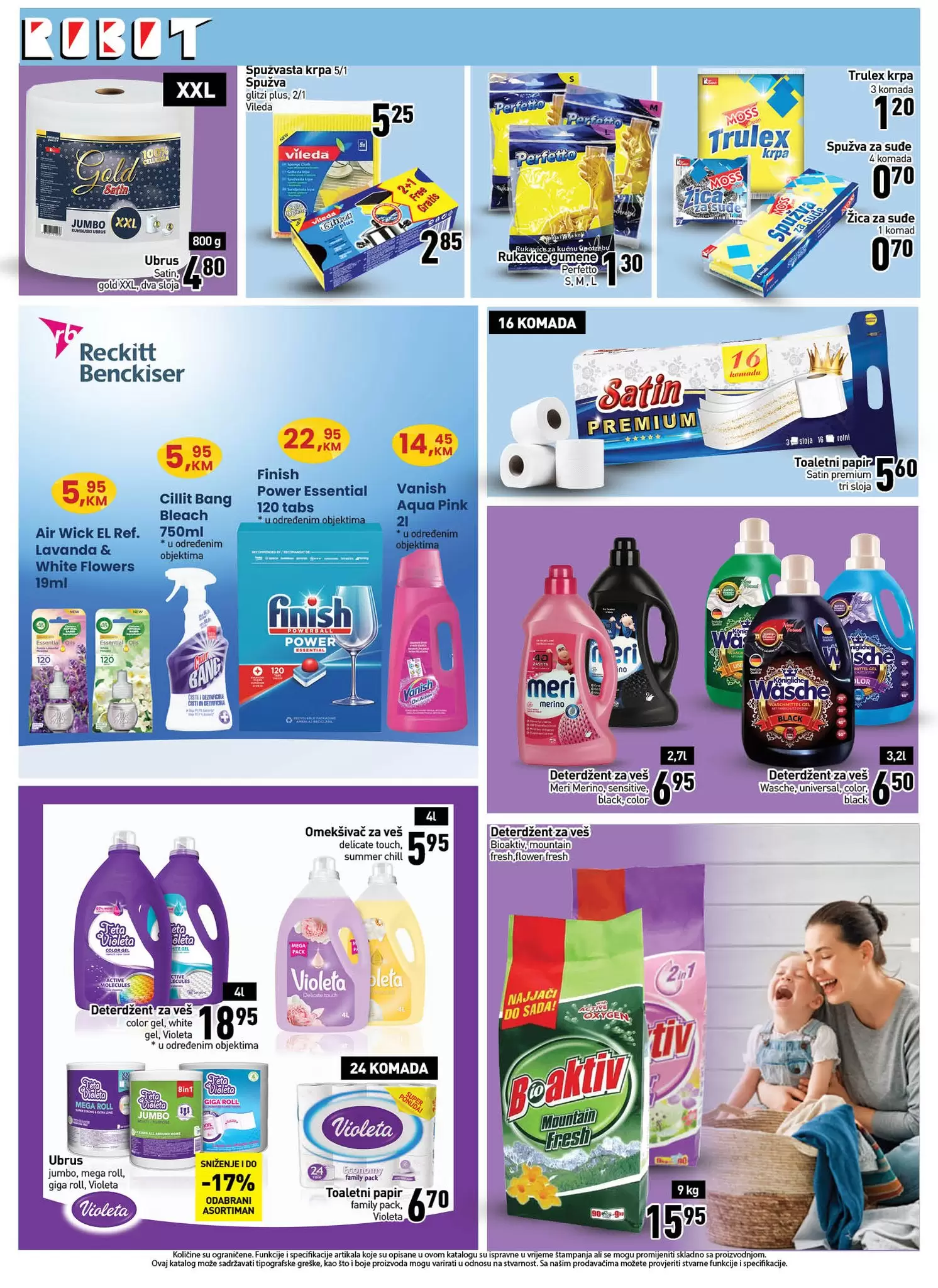 Robot katalog - PREHRANA- NAMJEŠTAJ - ODJEĆA - Akcija sniženja 2-18.9.2022.