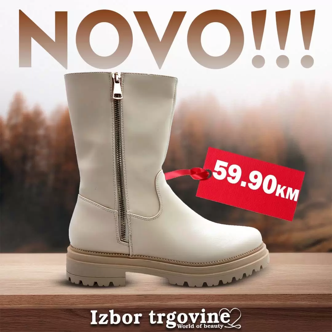NOVO Izbor trgovine - ČIZME samo 59,90 KM!