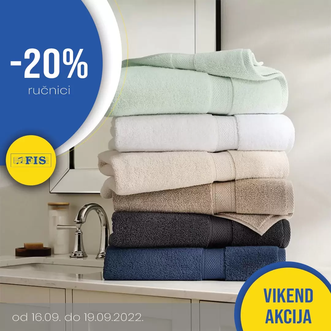 Fis SUPER VIKEND - ručnici - staze - laminati AKCIJA do 18.9.2022.