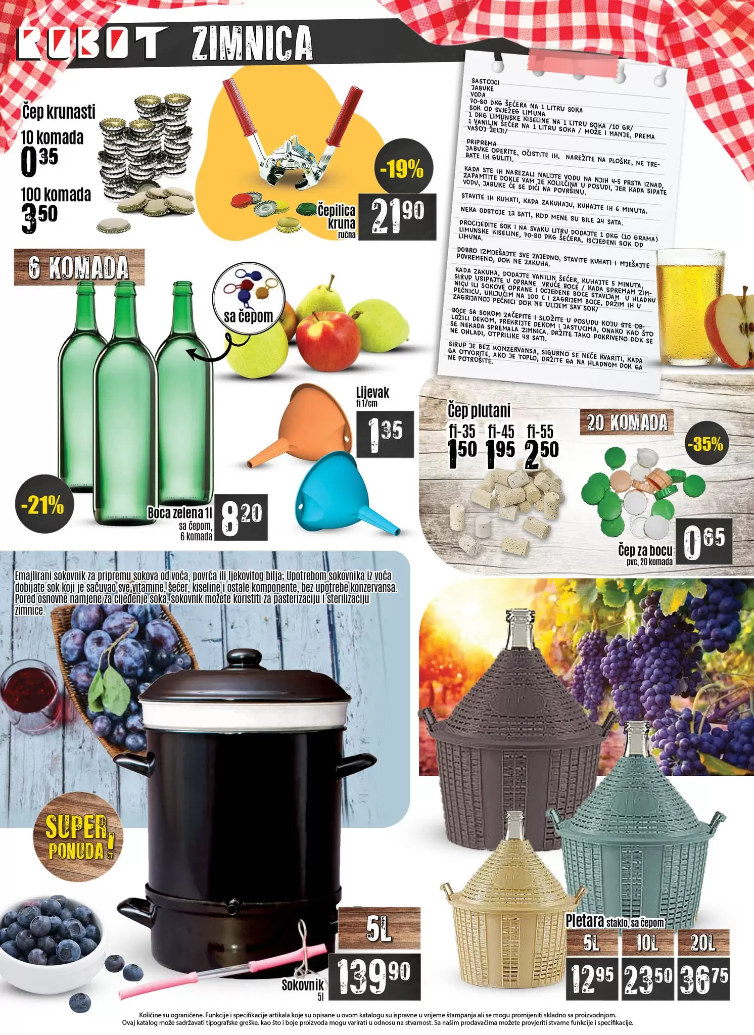 Robot ZIMNICA katalog sniženja do 2.10.2022.