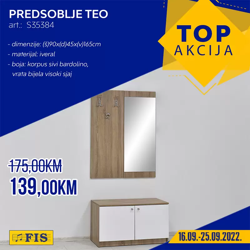 Fis TOP AKCIJA za TOP artikle - katalog sniženja 16-25.9.2022.