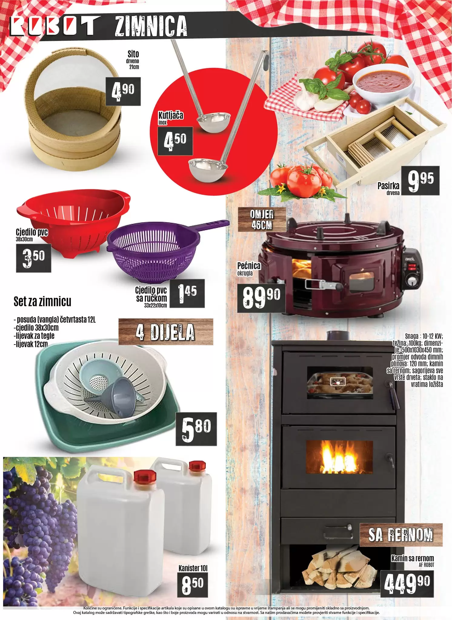 Robot ZIMNICA katalog sniženja do 2.10.2022.