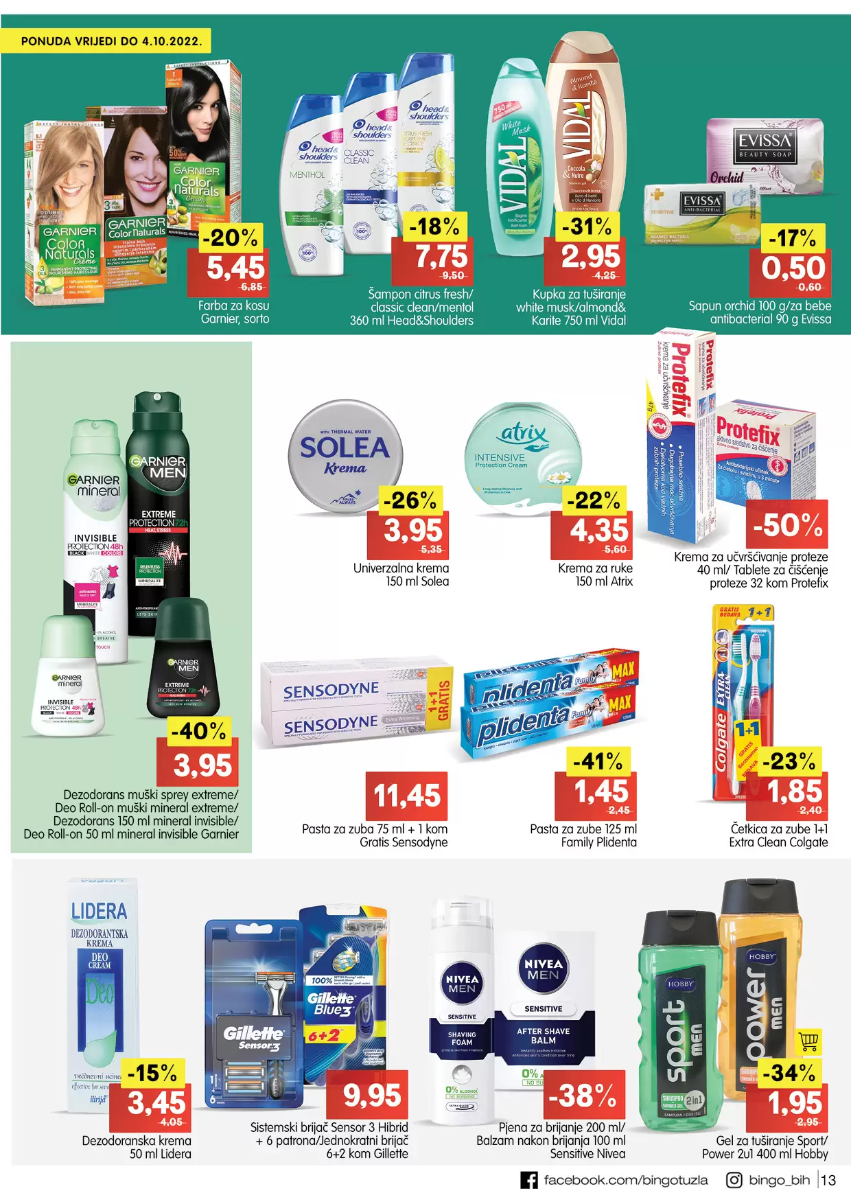 Bingo kataloška akcija【SNIŽENJE do 50%】katalog sniženja 13-25.9.2022.