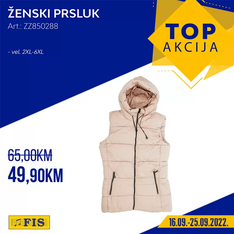 Fis TOP AKCIJA za TOP artikle - katalog sniženja 16-25.9.2022.