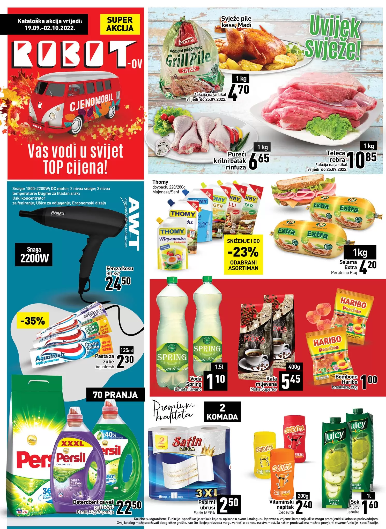 Robot kataloška akcija - katalog sniženja 19.9-2.10.2022. 