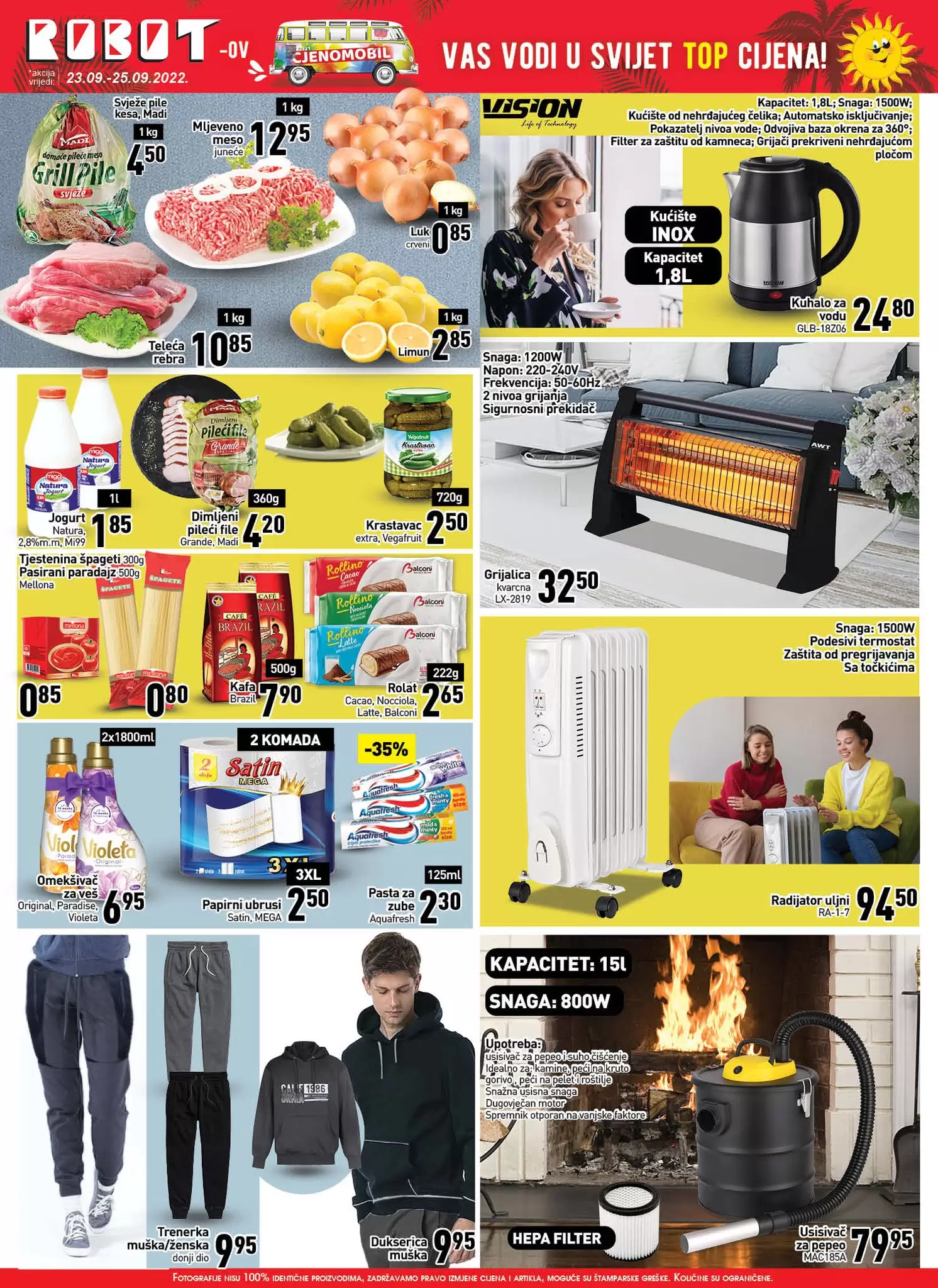 Robot vikend akcija- katalog sniženja 23-25.9.2022.