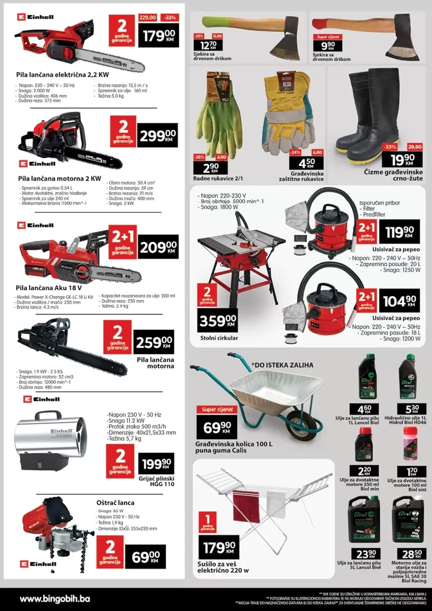 Bingo katalog GRIJANJE - štednjaci - kamini - konvektori - pribor za loženje 26.9-4.11.2022.