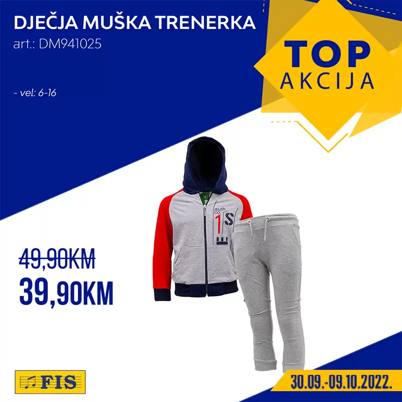 Fis TOP AKCIJA za TOP artikle 30.9-9.10.2022.