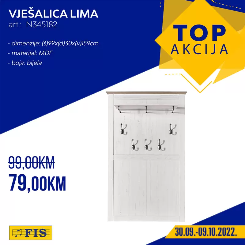 Fis TOP AKCIJA za TOP artikle 30.9-9.10.2022.