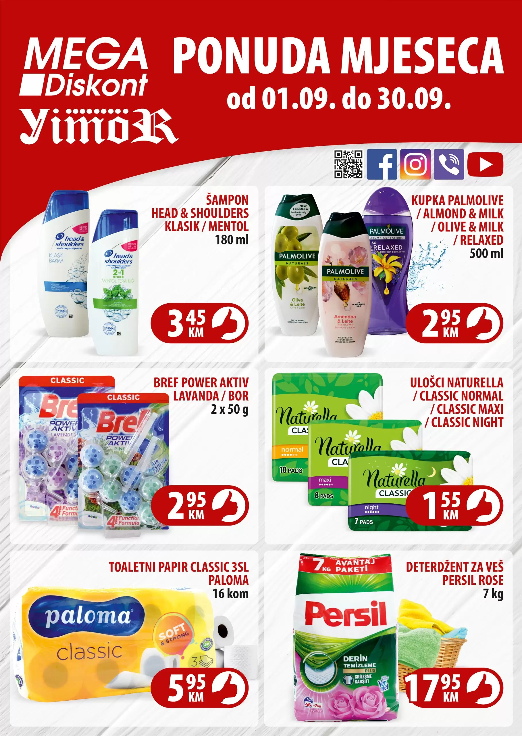 Mega Diskont PONUDA MJESECA septembar 2022 - katalog sniženja 1-30.9.2022. 