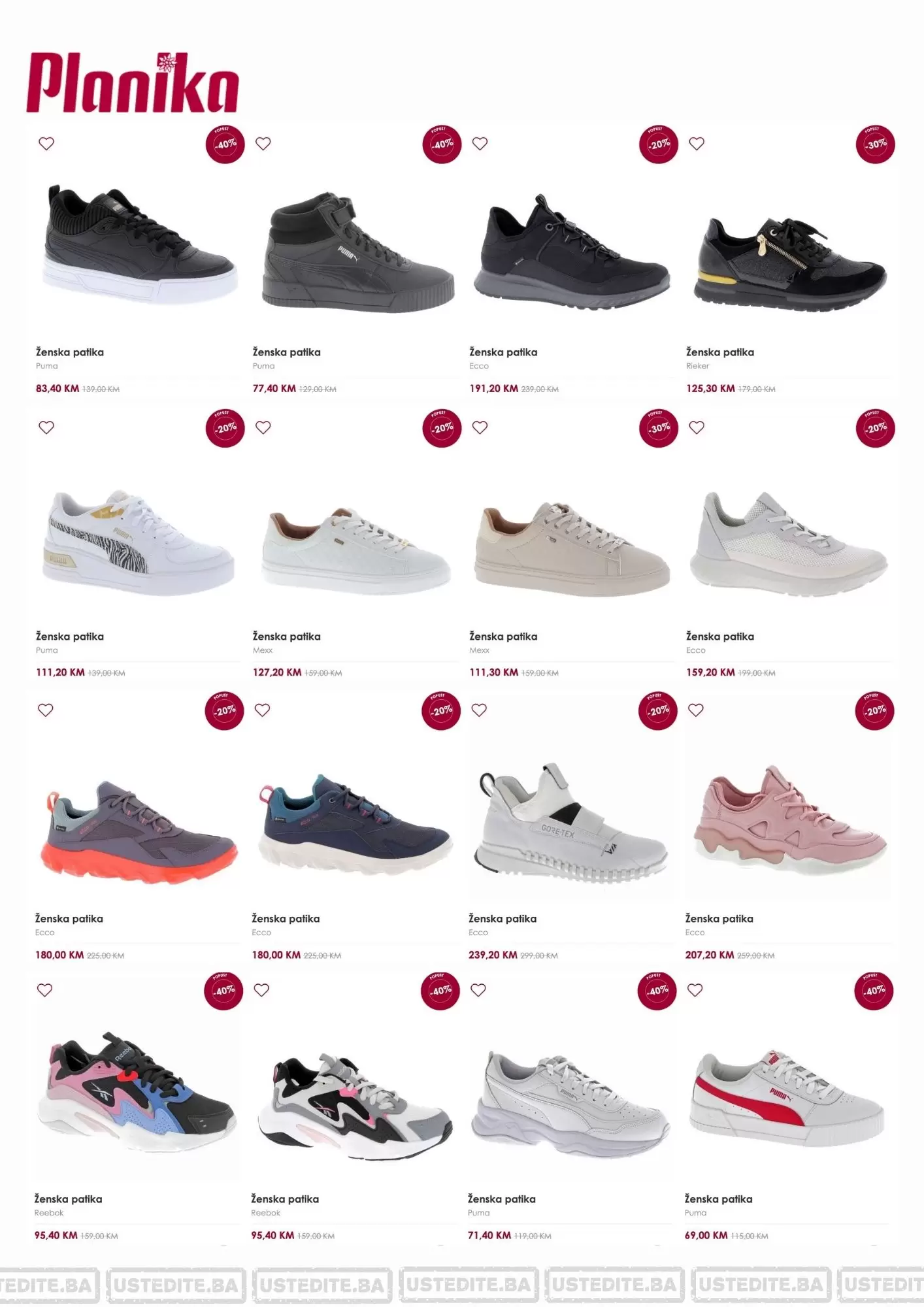 Planika SALE septembar 2022- Planika patike snižene do 40%!